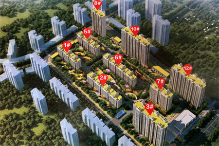 城北滕商奥体花园3室3厅1卫125m2简单装修